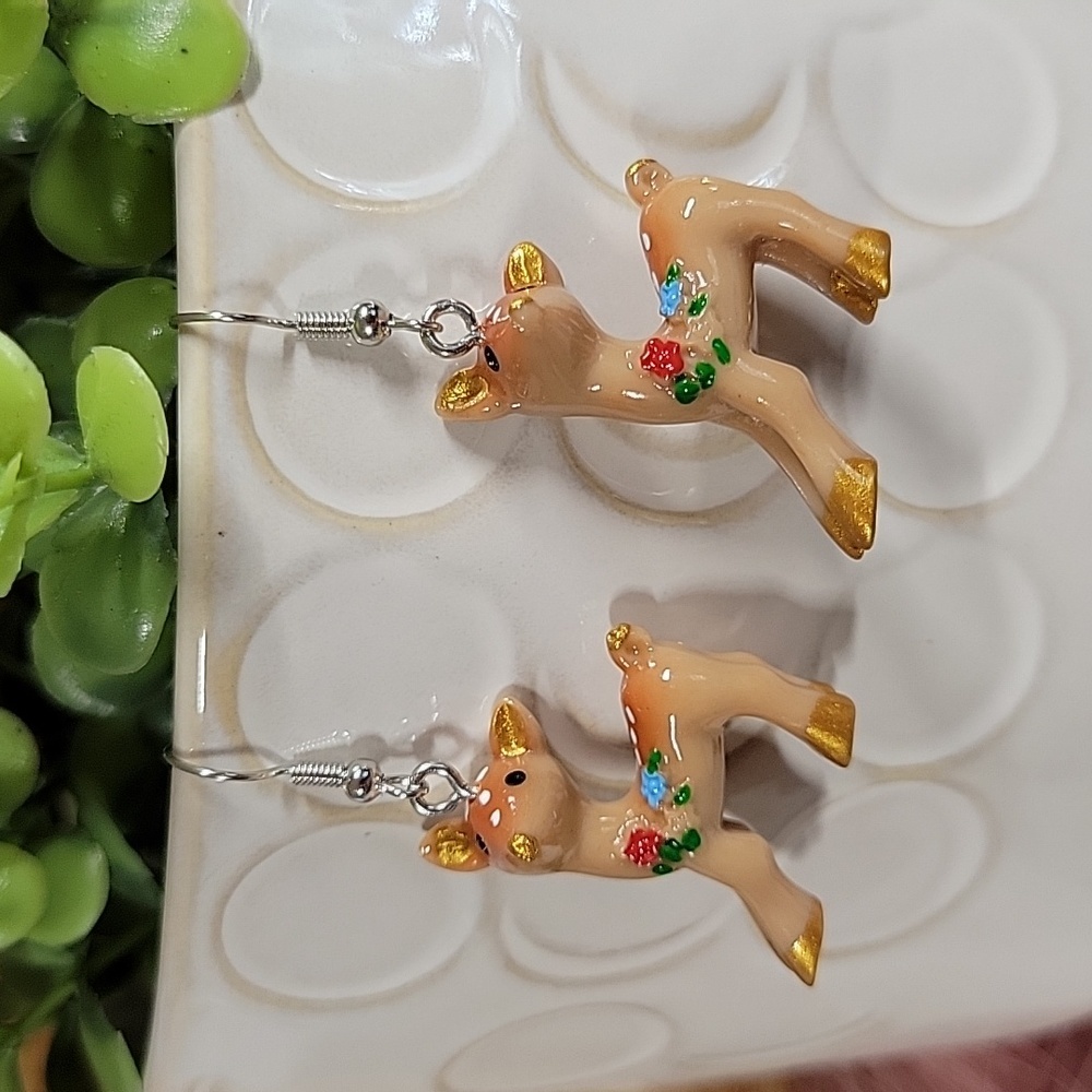 FAIRYTALE FAWN Earrings - Picture 3 of 7